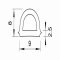 TOP MULTI Fenster- und T&uuml;rdichtung D-Profil 9mm x 7,5mm SCHWARZ L&auml;nge 20m