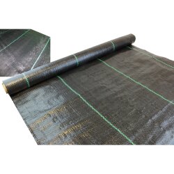 TOP MULTI Unkrautgewebe Unkrautschutz 100g/m&sup2; Gr&ouml;&szlig;e 2,0m x 50m