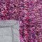 TOP MULTI Teppich Shaggy Flokatiteppich Violett-Pink 240 x 330 cm