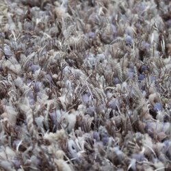 TOP MULTI Teppich Shaggy Flokatiteppich Grau 180 x 290 cm