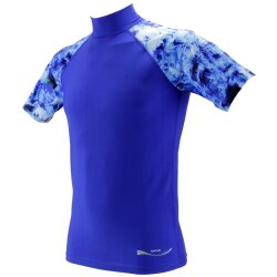 TOP MULTI Herren-Schwimmshirt blau Gr. M