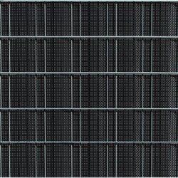 TOP MULTI 10 St&uuml;ck Sichtschutzstreifen Rattan schwarz