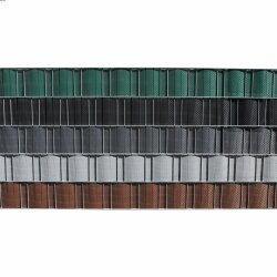 TOP MULTI 10 St&uuml;ck Sichtschutzstreifen Rattan anthrazit