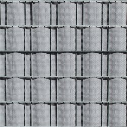 TOP MULTI 10 St&uuml;ck Sichtschutzstreifen Rattan grau