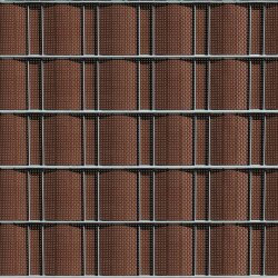 TOP MULTI 10 St&uuml;ck Sichtschutzstreifen Rattan braun