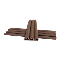 TOP MULTI 10 St&uuml;ck Sichtschutzstreifen Rattan braun