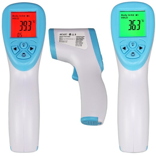 Digital Fieberthermometer Infrarot Fieberthermometer Stirnthermometer Kontaktlos 