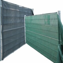 TOP MULTI Tennissichtschutz Zaunblende GR&Uuml;N Gr&ouml;&szlig;e 1,2m x 10m