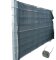 TOP MULTI Tennissichtschutz Tennisnetz Bauzaun Gartenzaun ANTHRAZIT 1,0m x 25m